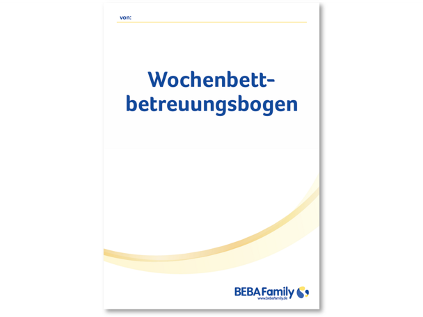 BEBA Wochenbettbetreuungsbogen