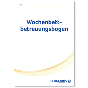 BEBA Wochenbettbetreuungsbogen