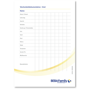 Wochenbettbogen Kind