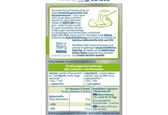 BEBACARE FIBRE GOS/FOS