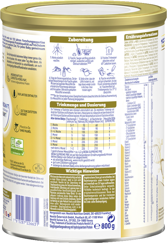 BEBA SUPREME PRE