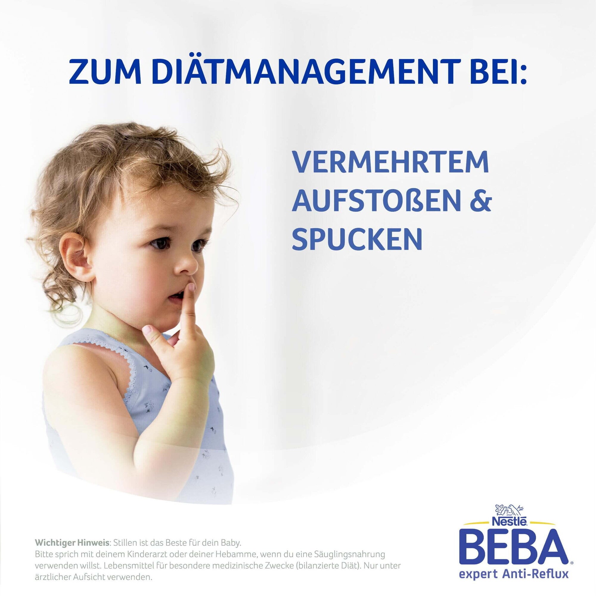 BEBA Anti Reflux bei Aufstoßen und Spucken