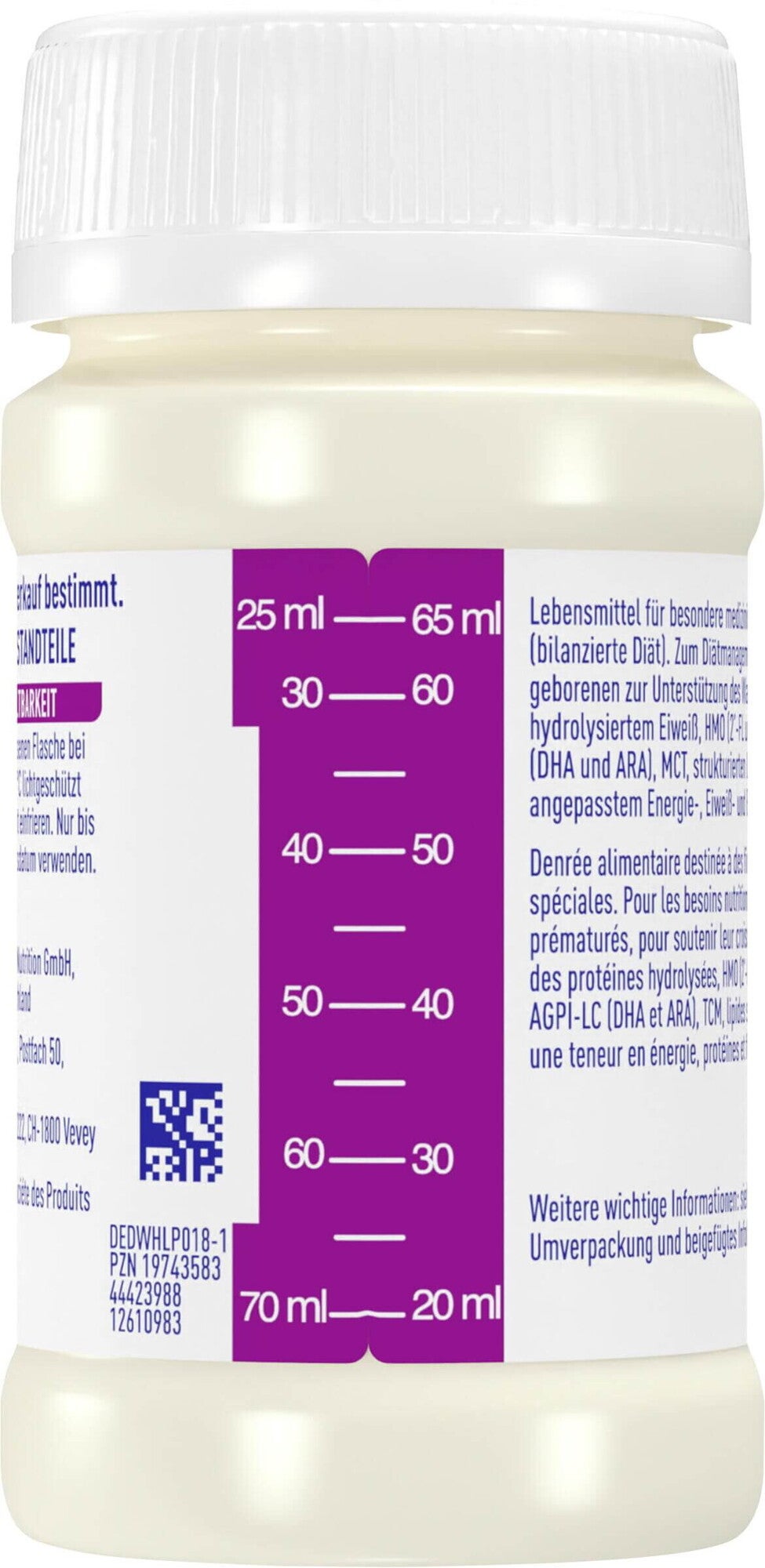 BEBA Frühgeborenennahrung Stufe 2, trinkfertig