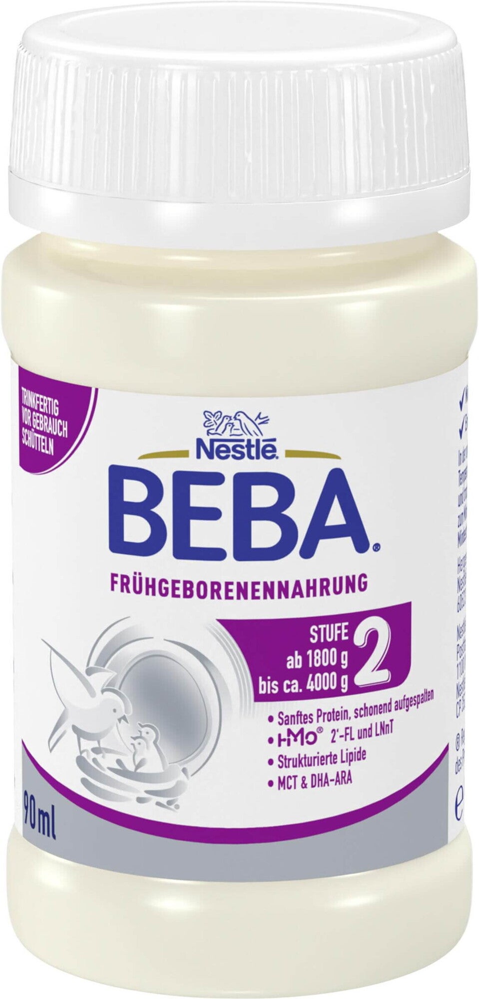 BEBA Frühgeborenennahrung Stufe 2, trinkfertig