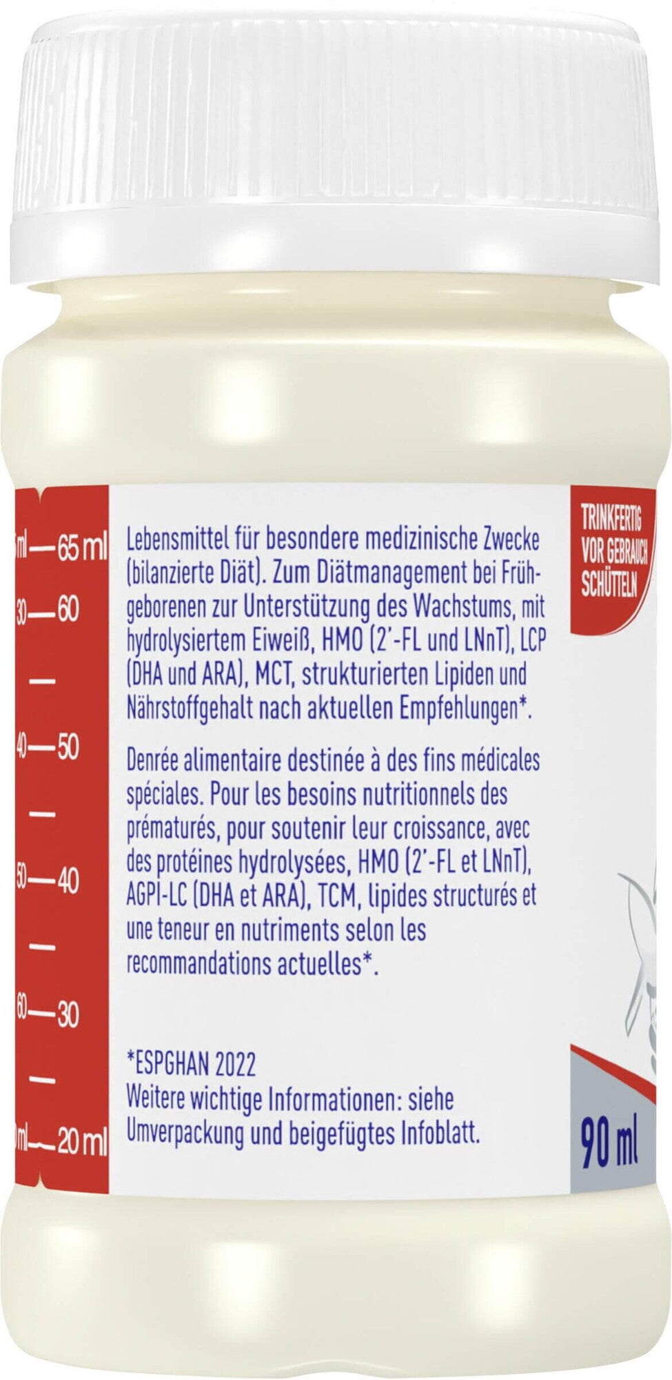 BEBA Frühgeborenennahrung Stufe 1, trinkfertig