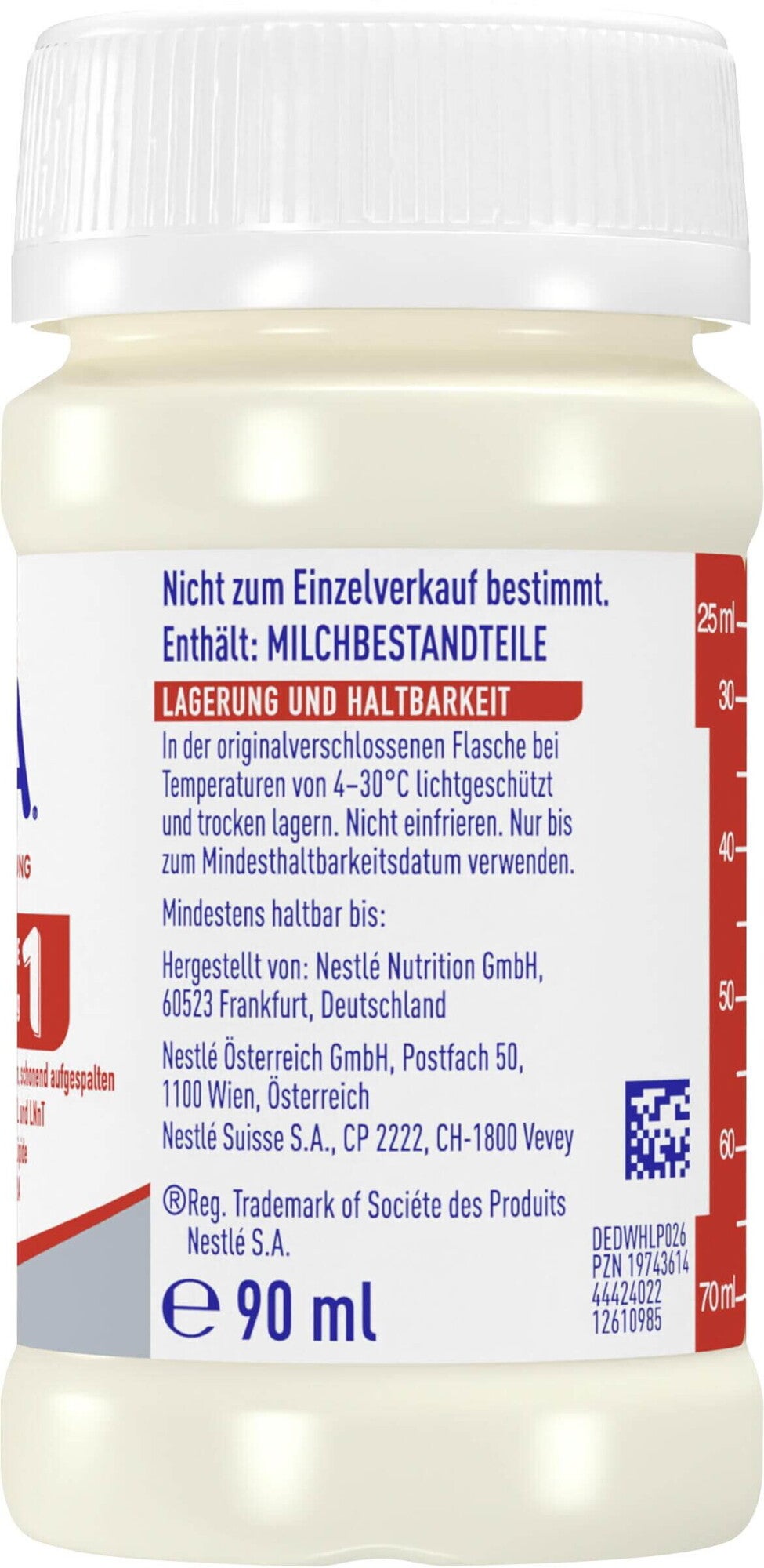 BEBA Frühgeborenennahrung Stufe 1, trinkfertig