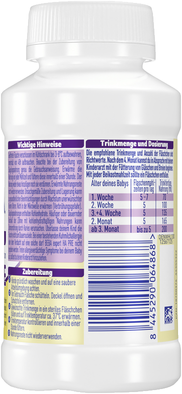 BEBA EXPERT HA PRE 200 ml